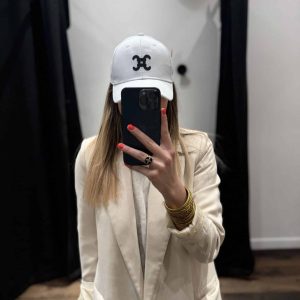 Casquette « sola » blanche