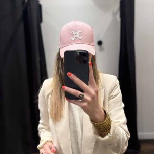 Casquette « sola » rose pale