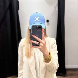 Casquette « sola » bleu ciel