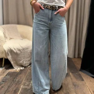 Jeans « marcel » clair