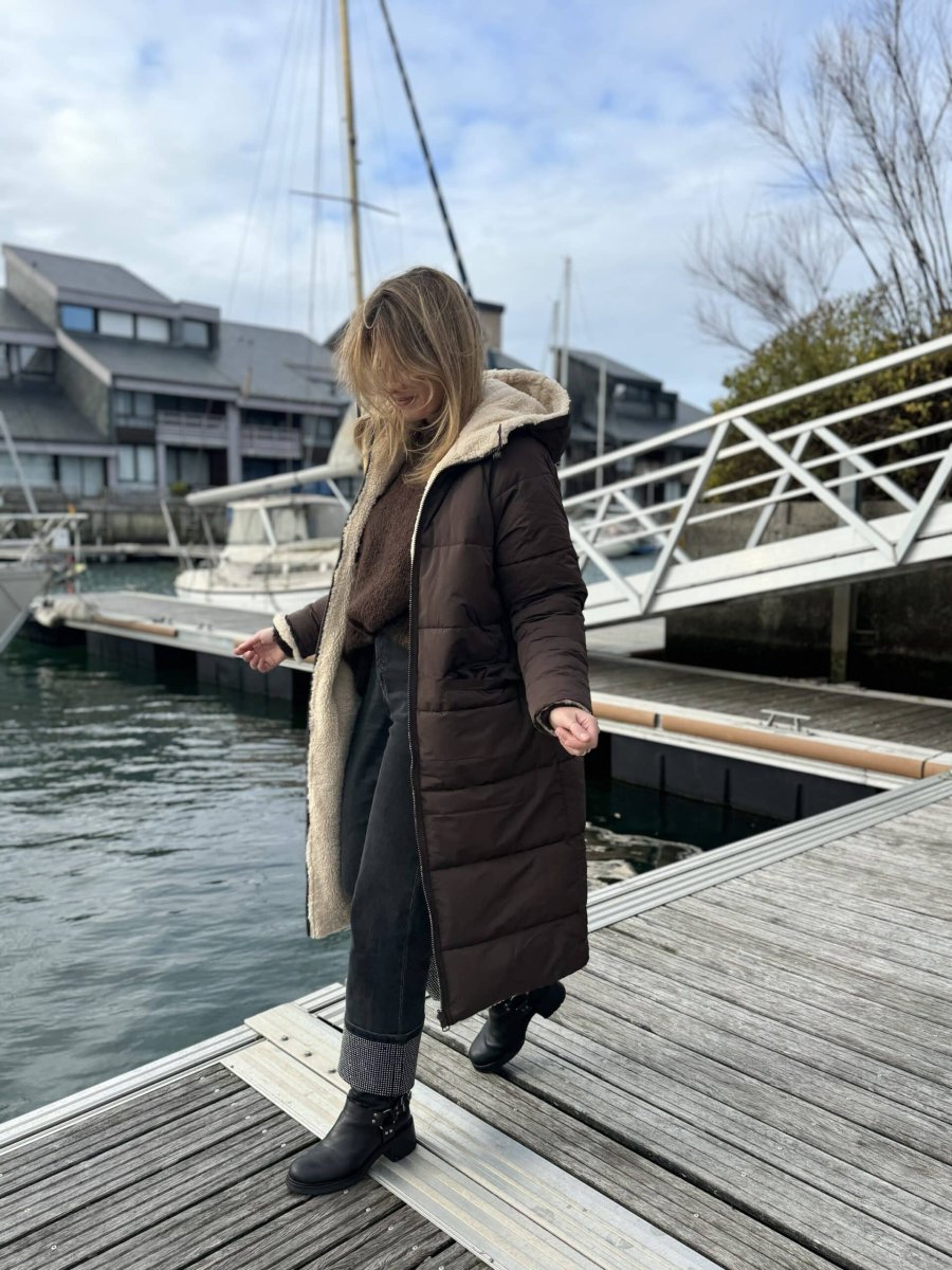 Doudoune réversible choco – Image 7