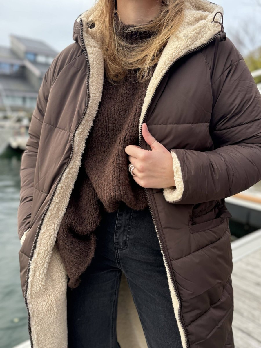 Doudoune réversible choco – Image 3