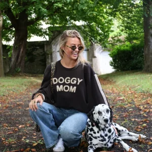 Sweat "Doggy Mom" choco
