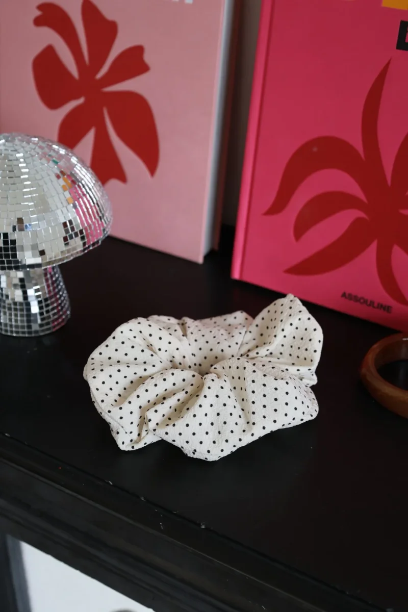 Chouchou XXL à pois – Image 2