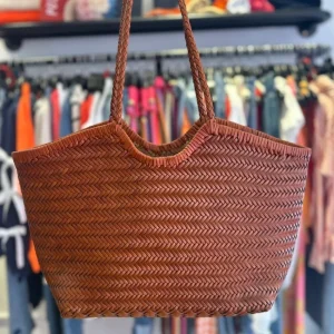 Sac en cuir Camel