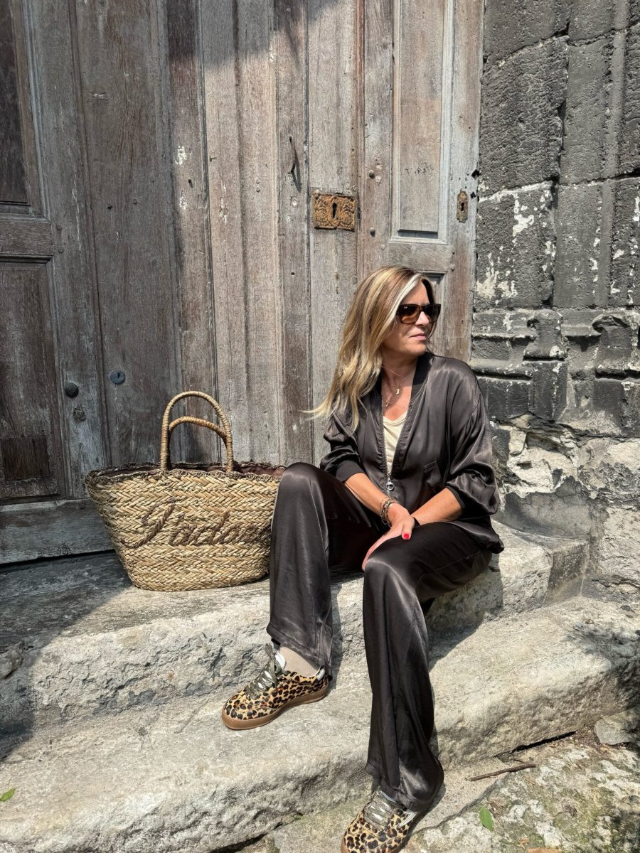 Bombers satiné choco – Image 6