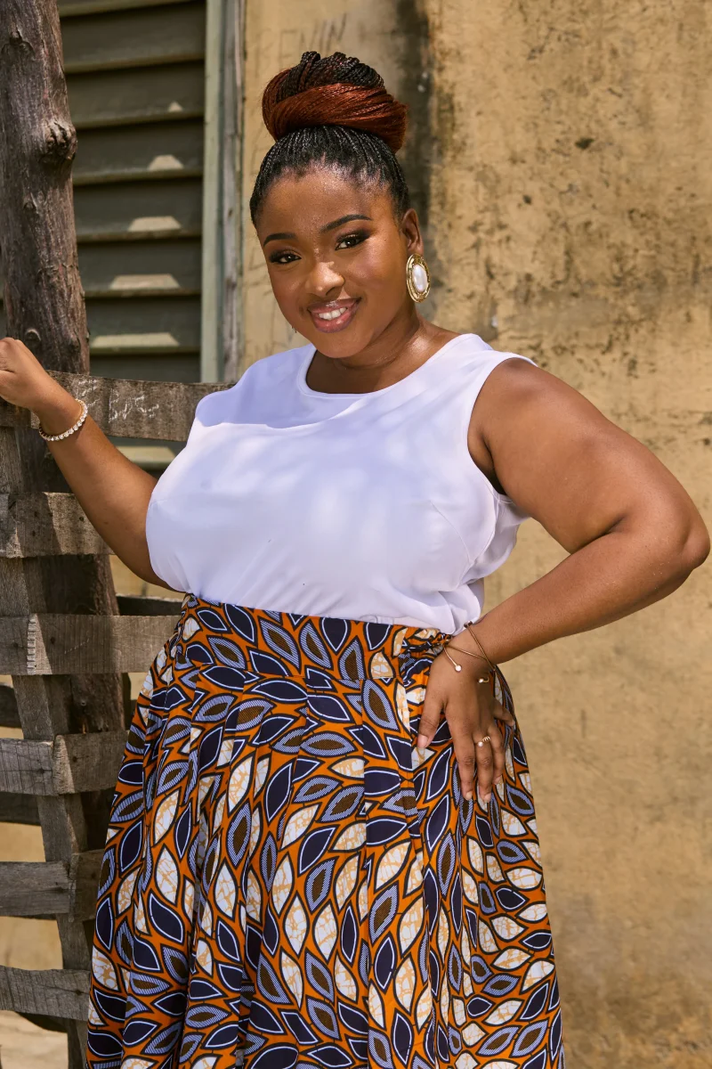 Jupe Loréna - Longueur MIDI – Image 4