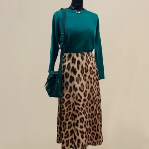 Jupe longue Fanny | Panthère