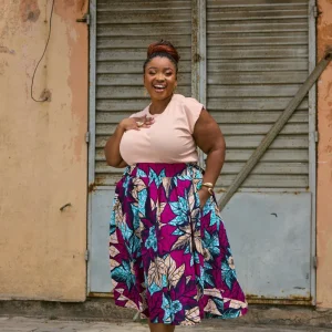 Jupe Loréna - Longueur MIDI