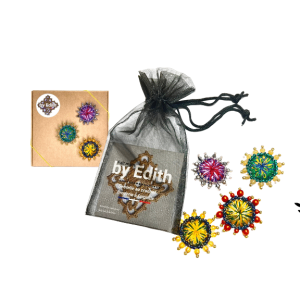 Kit broderie broche étoile