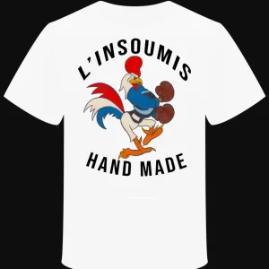 T-shirt LE COQ L'INSOUMIS HANDMADE