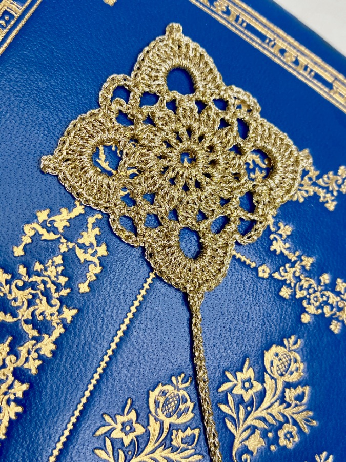 Marque-page étoile en dentelle au crochet – Image 5