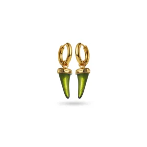 Louise vertes - Mini créoles