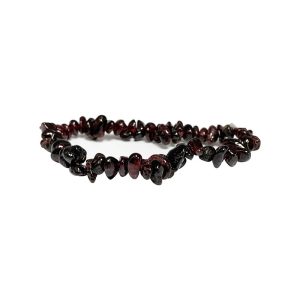 Bracelet grenat baroque