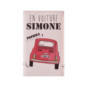 Porte Carte Grise En Voiture Simone