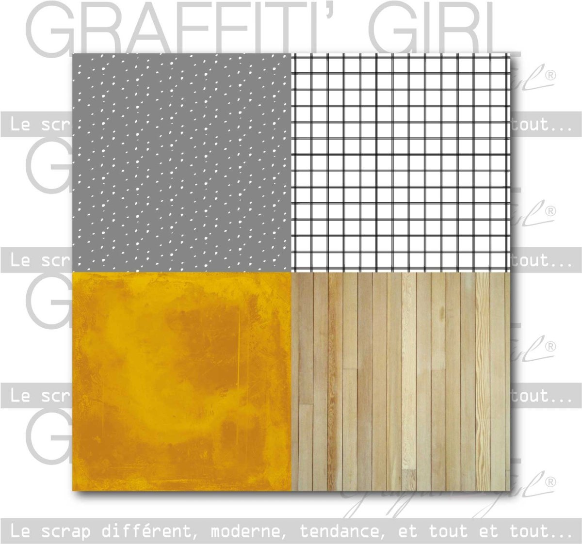 Bloc papiers 15×15 Lettering – Image 3