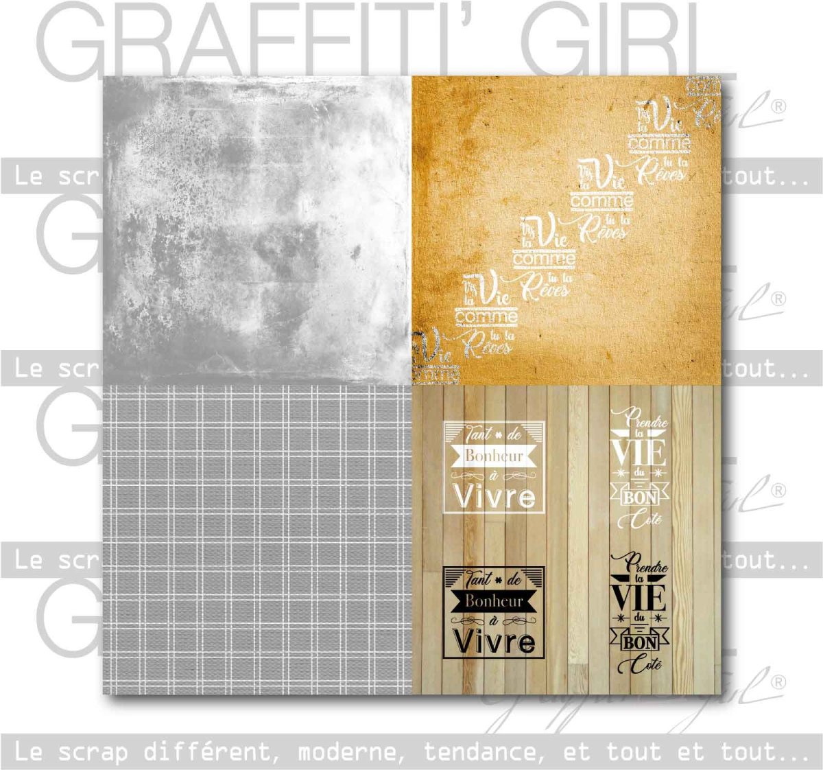 Bloc papiers 15×15 Lettering – Image 5