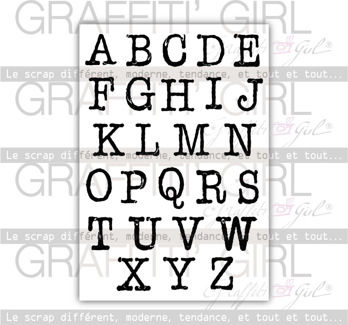 Tampons Transparents Alphabet – Image 3