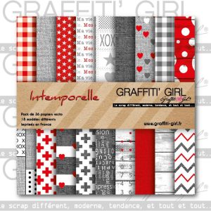 Bloc papiers 15×15 Intemporelle