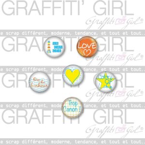 Badges Coup de Soleil