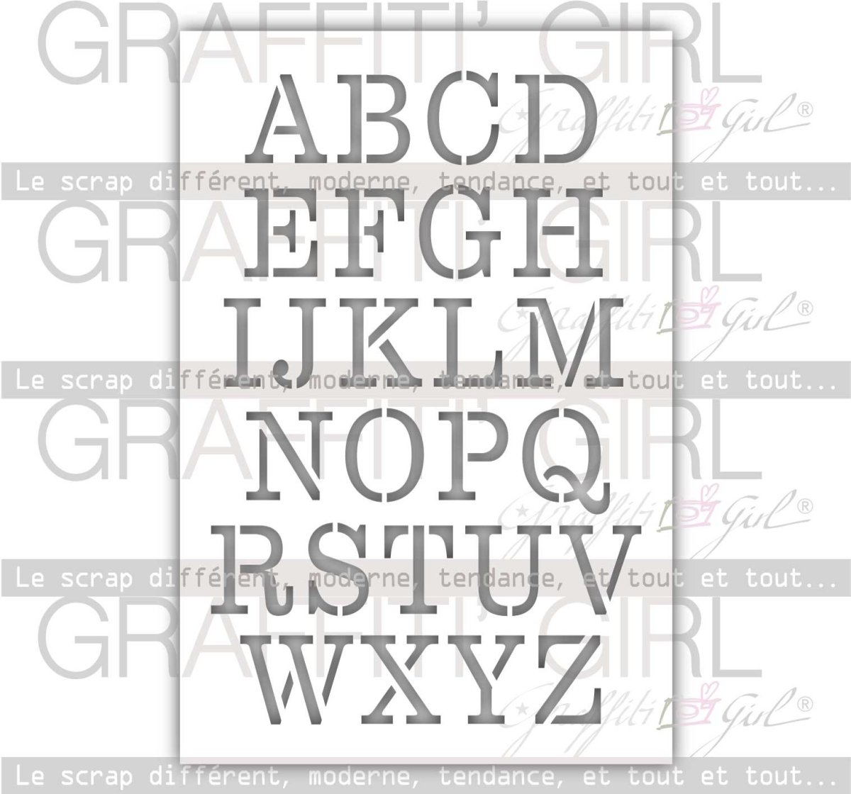 Pochoir Alphabet – Image 2