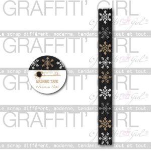 Masking tape Welcome Noël
