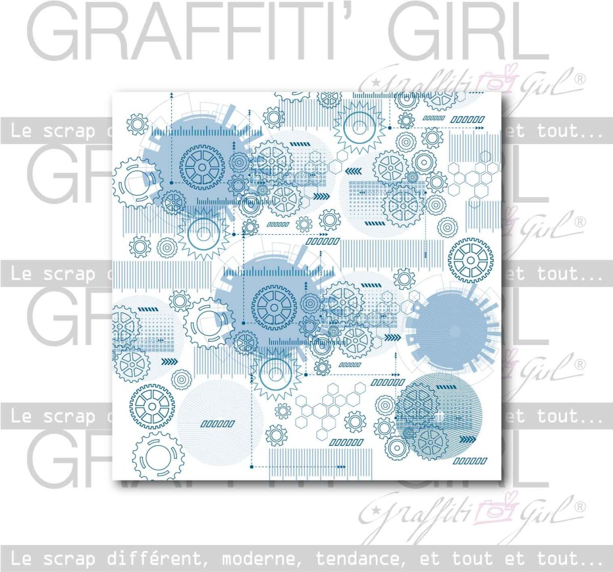 Bloc papiers 15×15 Au Masculin – Image 3