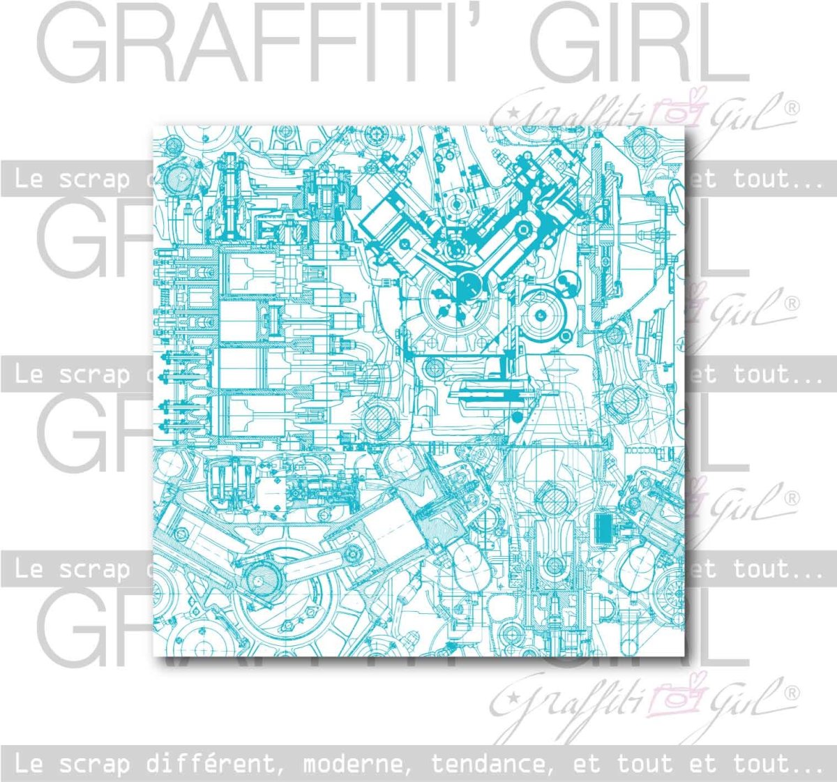 Bloc papiers 15×15 Au Masculin – Image 6