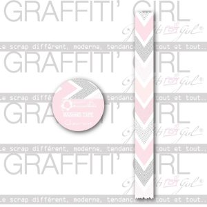 Masking tape Chevrons