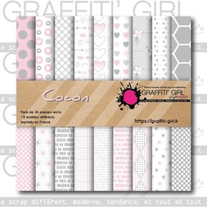 Bloc papiers 15×15 Cocon