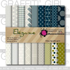 Bloc papiers 15×15 Elégance