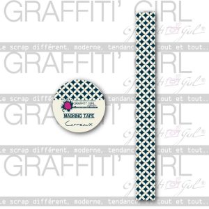 Masking tape Carreaux