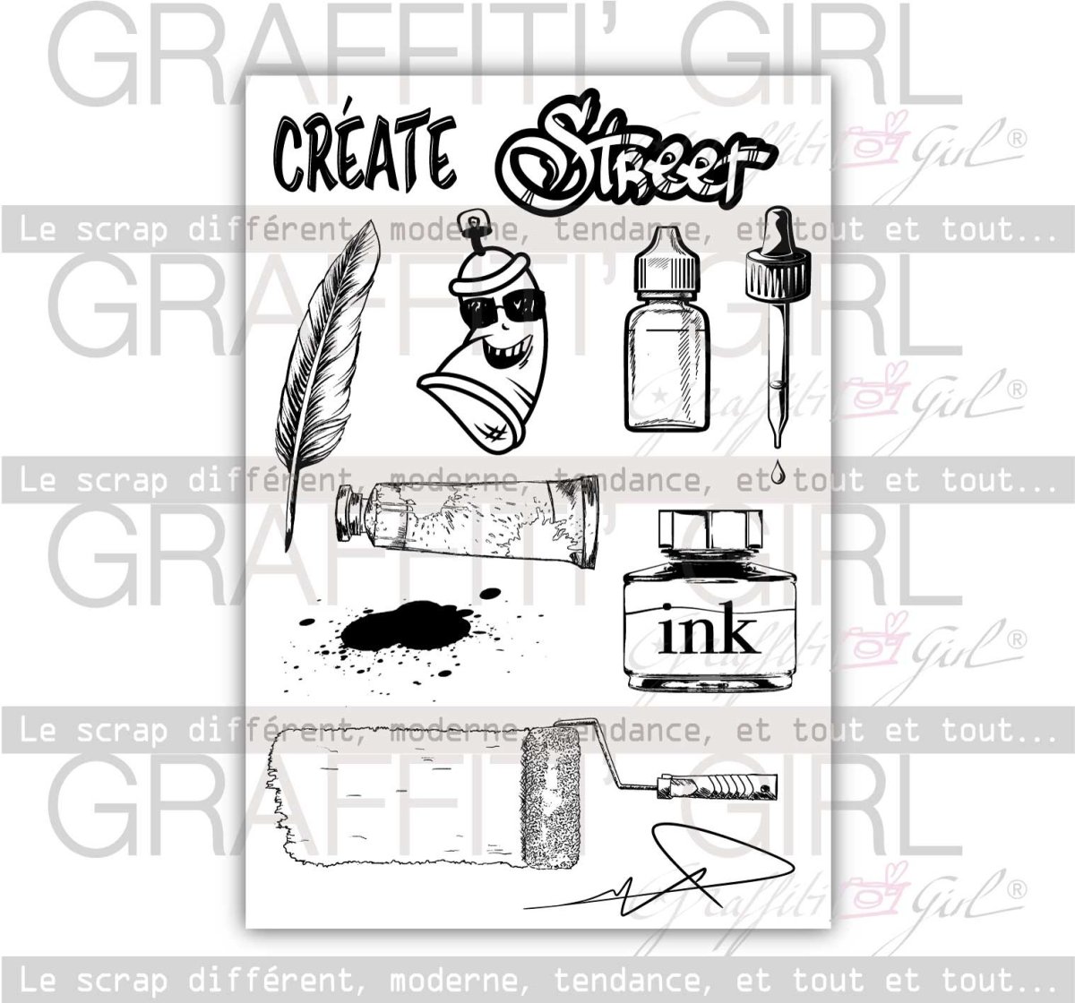 Tampons Transparents Illustration – Image 3