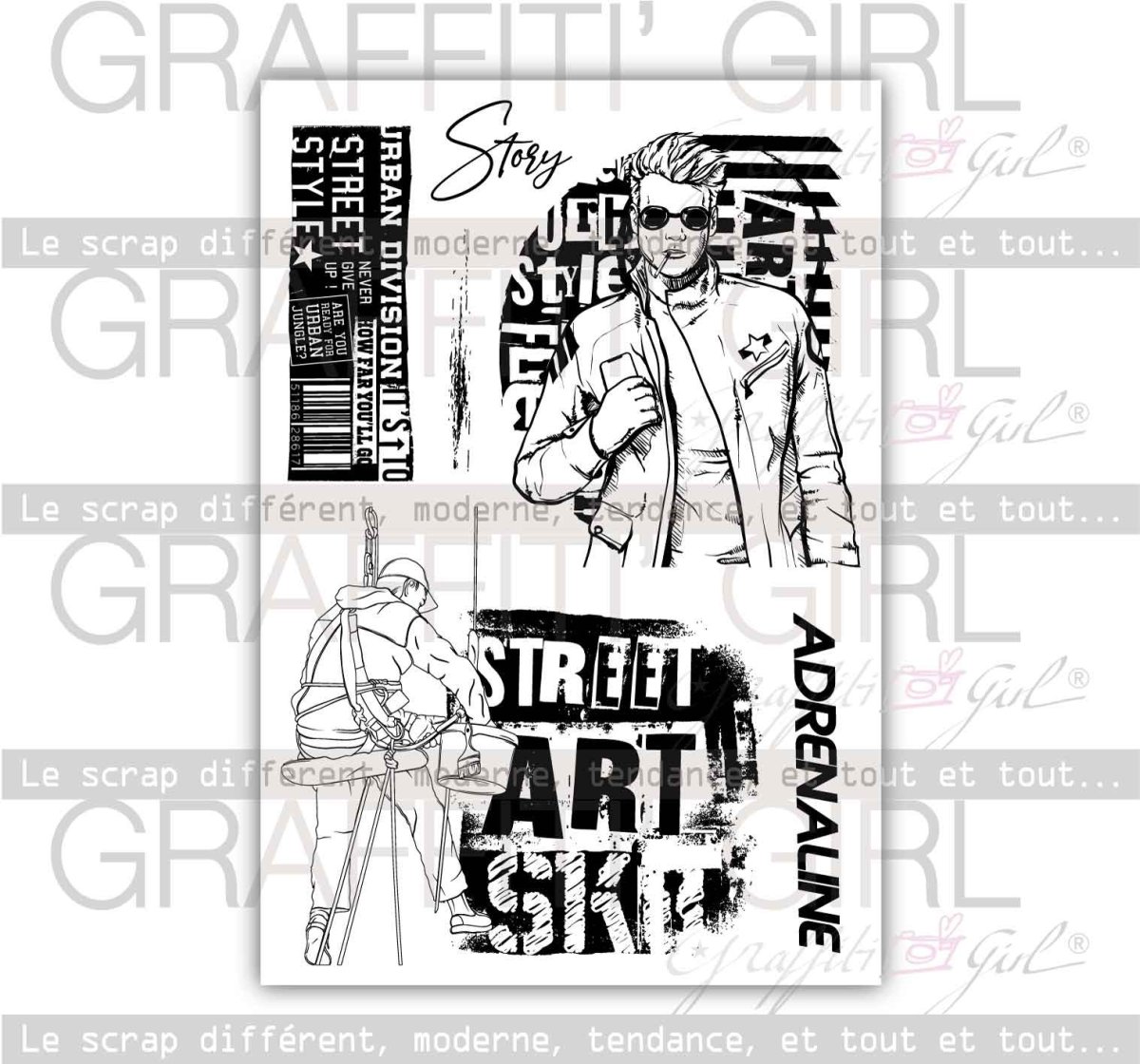 Tampons Transparents Graffeur – Image 3