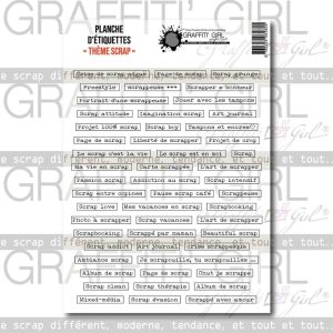 Die-cut thème Scrap