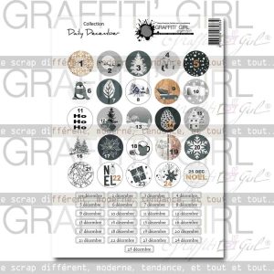 Die-cut Daily december