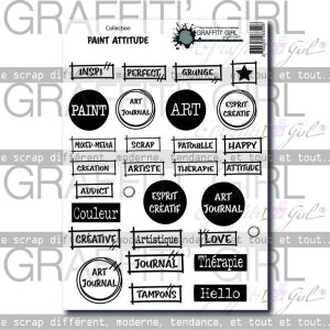 Die-cut Paint Attitude