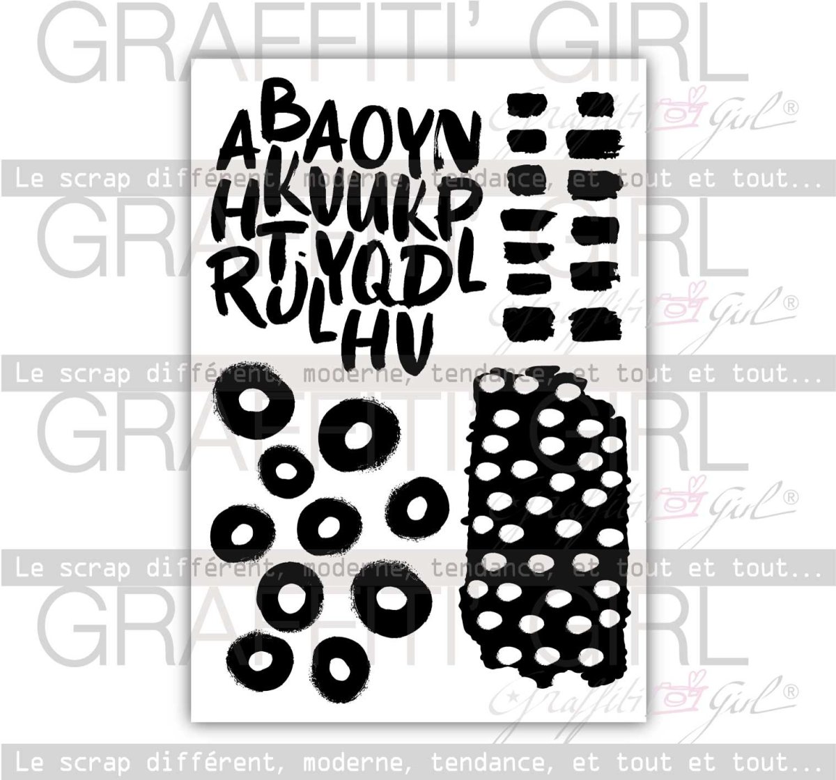 Tampons Transparents Art journal – Image 3