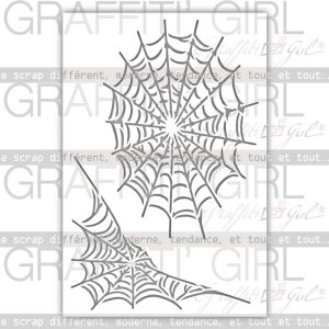 Pochoir Toile d’araignée
