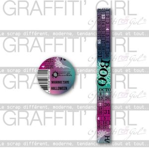 Masking tape Halloween