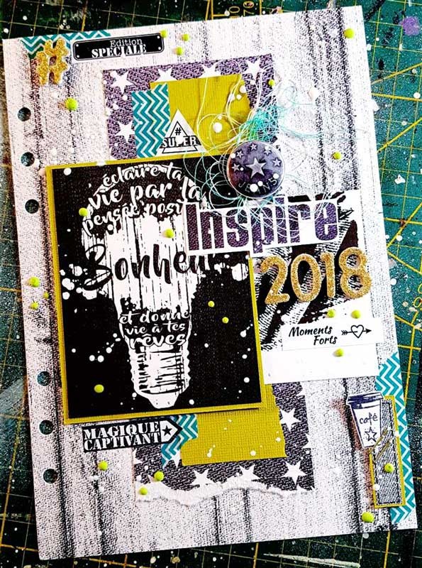 Lot de 6 papiers 30×30 Urban Scrap – Image 5