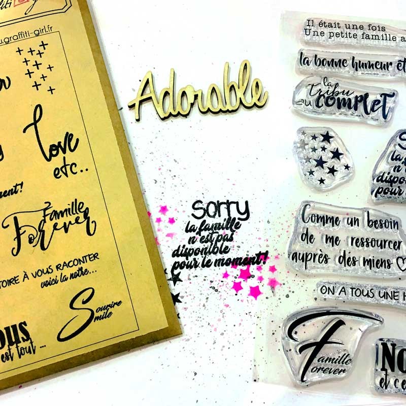 Tampons Transparents Famille forever – Image 5