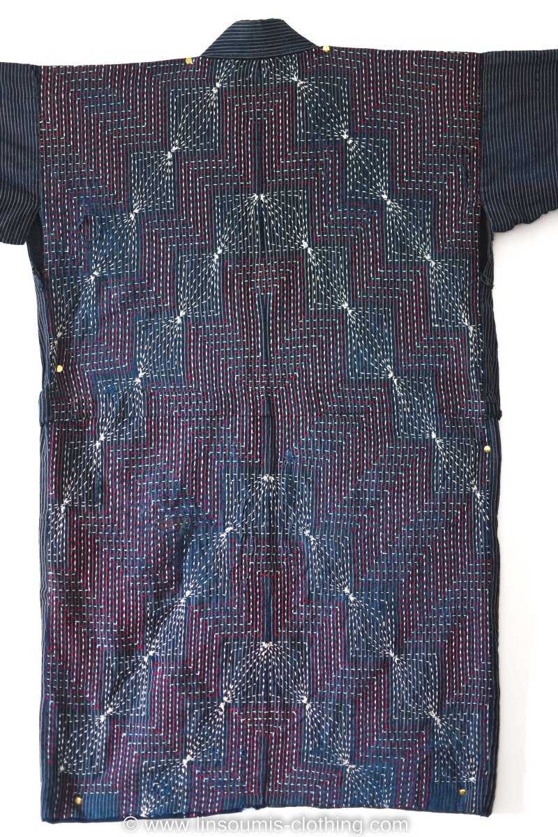 SASHIKO sur un Noragi de 200 ans ( 19éme siecle) – Image 7