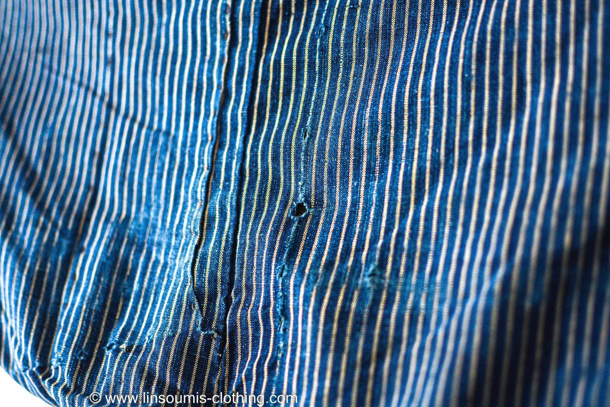 SASHIKO sur un Noragi de 200 ans ( 19éme siecle) – Image 8