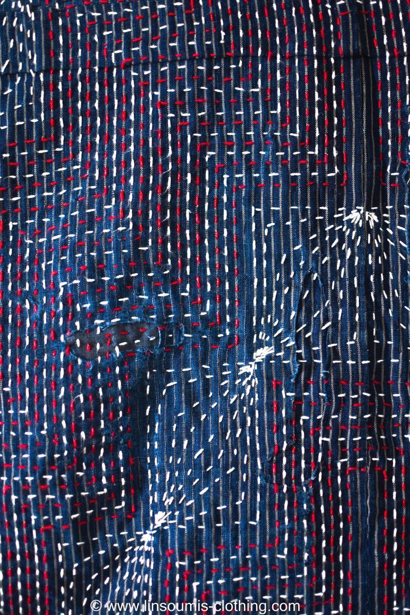 SASHIKO sur un Noragi de 200 ans ( 19éme siecle) – Image 6