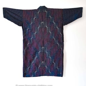 SASHIKO sur un Noragi de 200 ans ( 19éme siecle)