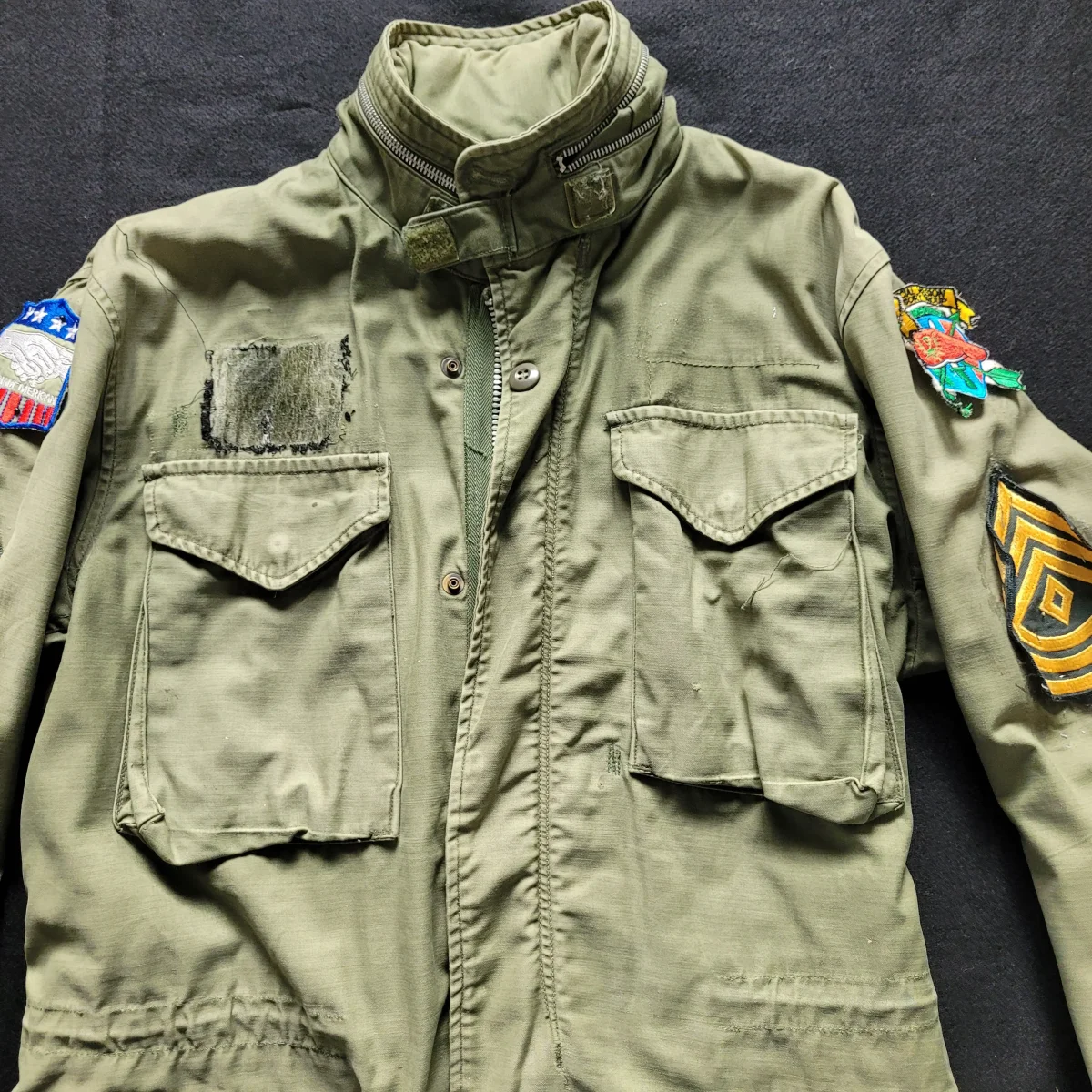 M-1965 FIELD JACKET early VIETNAM – Image 9