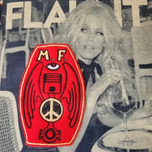 Patch Brodé "Piston Bielle Peace & Love"