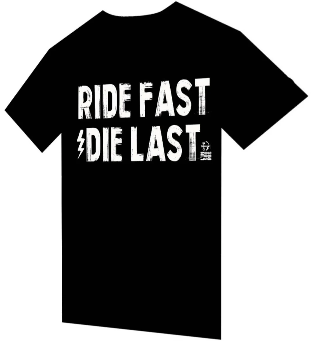 T-shirt "Ride Fast Die Last" – Image 7