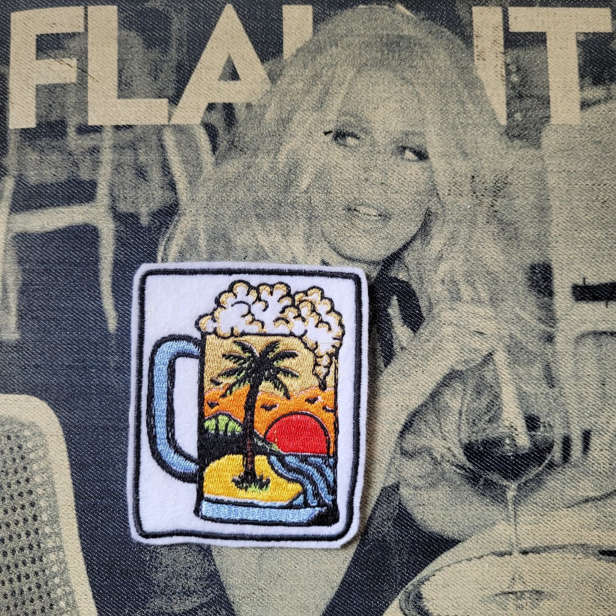 Patch brodé "Beer Sunrise"